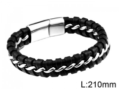 HY Wholesale Jewelry Fashion Bracelets (Leather)-HY0012B142
