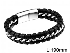 HY Wholesale Jewelry Fashion Bracelets (Leather)-HY0012B141