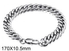 HY Wholesale Steel Stainless Steel 316L Bracelets-HY0012B080