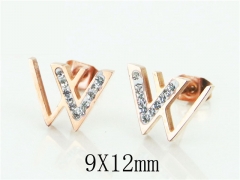 HY Wholesale 316L Stainless Steel Fashion Jewelry Earrings-HY80E0538KW
