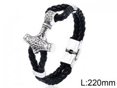 HY Wholesale Jewelry Fashion Bracelets (Leather)-HY0012B131