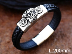 HY Wholesale Jewelry Fashion Bracelets (Leather)-HY0012B134
