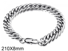 HY Wholesale Steel Stainless Steel 316L Bracelets-HY0012B078