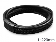 HY Wholesale Jewelry Fashion Bracelets (Leather)-HY0012B266
