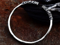 HY Wholesale Stainless Steel 316L Fashion Bangle-HY0012B299