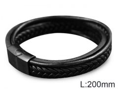 HY Wholesale Jewelry Fashion Bracelets (Leather)-HY0012B265