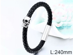 HY Wholesale Jewelry Fashion Bracelets (Leather)-HY0012B249