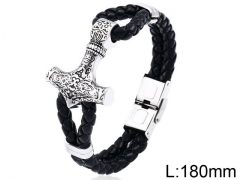 HY Wholesale Jewelry Fashion Bracelets (Leather)-HY0012B129