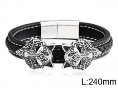 HY Wholesale Jewelry Fashion Bracelets (Leather)-HY0012B117