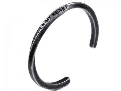 HY Wholesale Stainless Steel 316L Fashion Bangle-HY0012B298