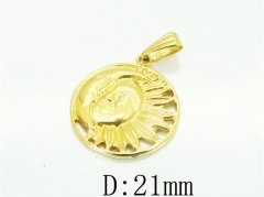 HY Wholesale 316L Stainless Steel Jewelry Popular Pendant-HY22P0866HHC