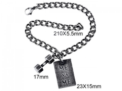HY Wholesale Steel Stainless Steel 316L Bracelets-HY0012B162