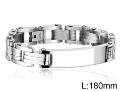HY Wholesale Steel Stainless Steel 316L Bracelets-HY0012B224