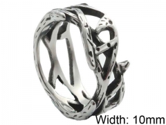 HY Wholesale 316L Stainless Steel Popular Rings-HY0062R142
