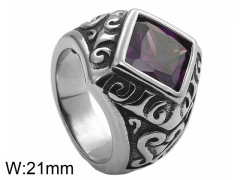 HY Wholesale 316L Stainless Steel Popular Rings-HY0062R549