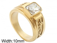 HY Wholesale 316L Stainless Steel Popular Rings-HY0062R198