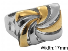 HY Wholesale 316L Stainless Steel Popular Rings-HY0062R547