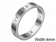 HY Wholesale 316L Stainless Steel Popular Rings-HY0062R663