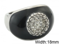 HY Wholesale 316L Stainless Steel Popular Rings-HY0062R510