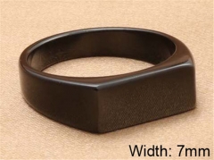 HY Wholesale 316L Stainless Steel Popular Rings-HY0062R003