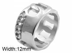 HY Wholesale 316L Stainless Steel Popular Rings-HY0062R647