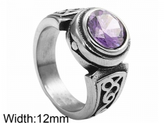 HY Wholesale 316L Stainless Steel Popular Rings-HY0062R601