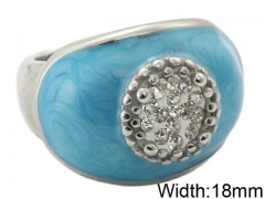 HY Wholesale 316L Stainless Steel Popular Rings-HY0062R507