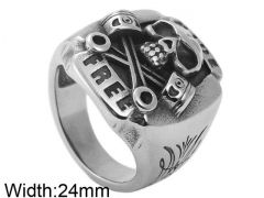 HY Wholesale 316L Stainless Steel Popular Rings-HY0062R573