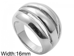 HY Wholesale 316L Stainless Steel Popular Rings-HY0062R183