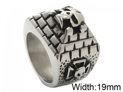 HY Wholesale 316L Stainless Steel Popular Rings-HY0062R431