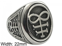 HY Wholesale 316L Stainless Steel Popular Rings-HY0062R030