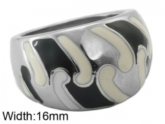 HY Wholesale 316L Stainless Steel Popular Rings-HY0062R493