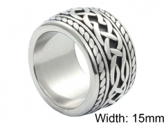 HY Wholesale 316L Stainless Steel Popular Rings-HY0062R029