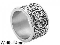 HY Wholesale 316L Stainless Steel Popular Rings-HY0062R448