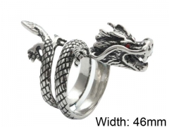 HY Wholesale 316L Stainless Steel Popular Rings-HY0062R056