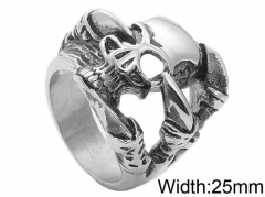 HY Wholesale 316L Stainless Steel Popular Rings-HY0062R446