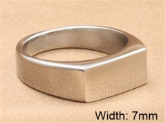 HY Wholesale 316L Stainless Steel Popular Rings-HY0062R001