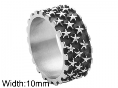 HY Wholesale 316L Stainless Steel Popular Rings-HY0062R400