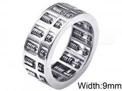 HY Wholesale 316L Stainless Steel Popular Rings-HY0062R725