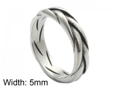 HY Wholesale 316L Stainless Steel Popular Rings-HY0062R011