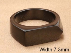 HY Wholesale 316L Stainless Steel Popular Rings-HY0062R718