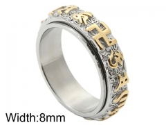 HY Wholesale 316L Stainless Steel Popular Rings-HY0062R204