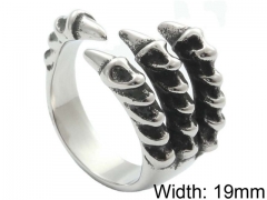 HY Wholesale 316L Stainless Steel Popular Rings-HY0062R021
