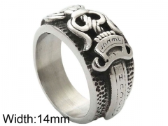 HY Wholesale 316L Stainless Steel Popular Rings-HY0062R435