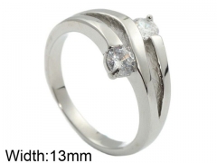 HY Wholesale 316L Stainless Steel Popular Rings-HY0062R321