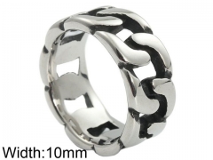 HY Wholesale 316L Stainless Steel Popular Rings-HY0062R389