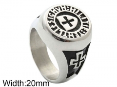 HY Wholesale 316L Stainless Steel Popular Rings-HY0062R434