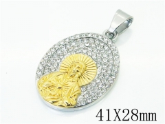 HY Wholesale 316L Stainless Steel Jewelry Popular Pendant-HY13P1451HHL