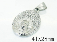 HY Wholesale 316L Stainless Steel Jewelry Popular Pendant-HY13P1455HZL