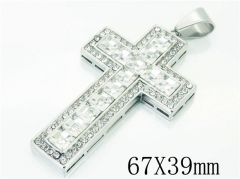 HY Wholesale 316L Stainless Steel Jewelry Popular Pendant-HY13P1374HMA